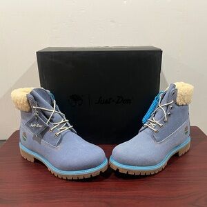 Timberland x Just Don, 6 Inch Waterproof Boot, TB 0A1UXU 484, Blue